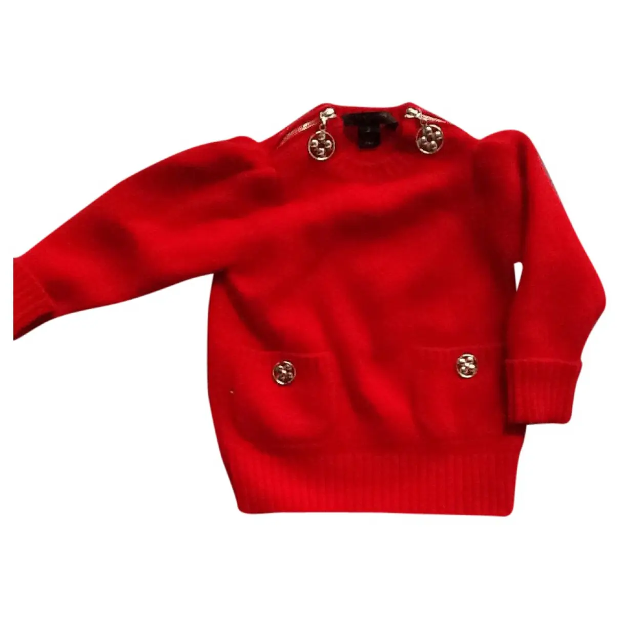 Red Cashmere Knitwear Louis Vuitton