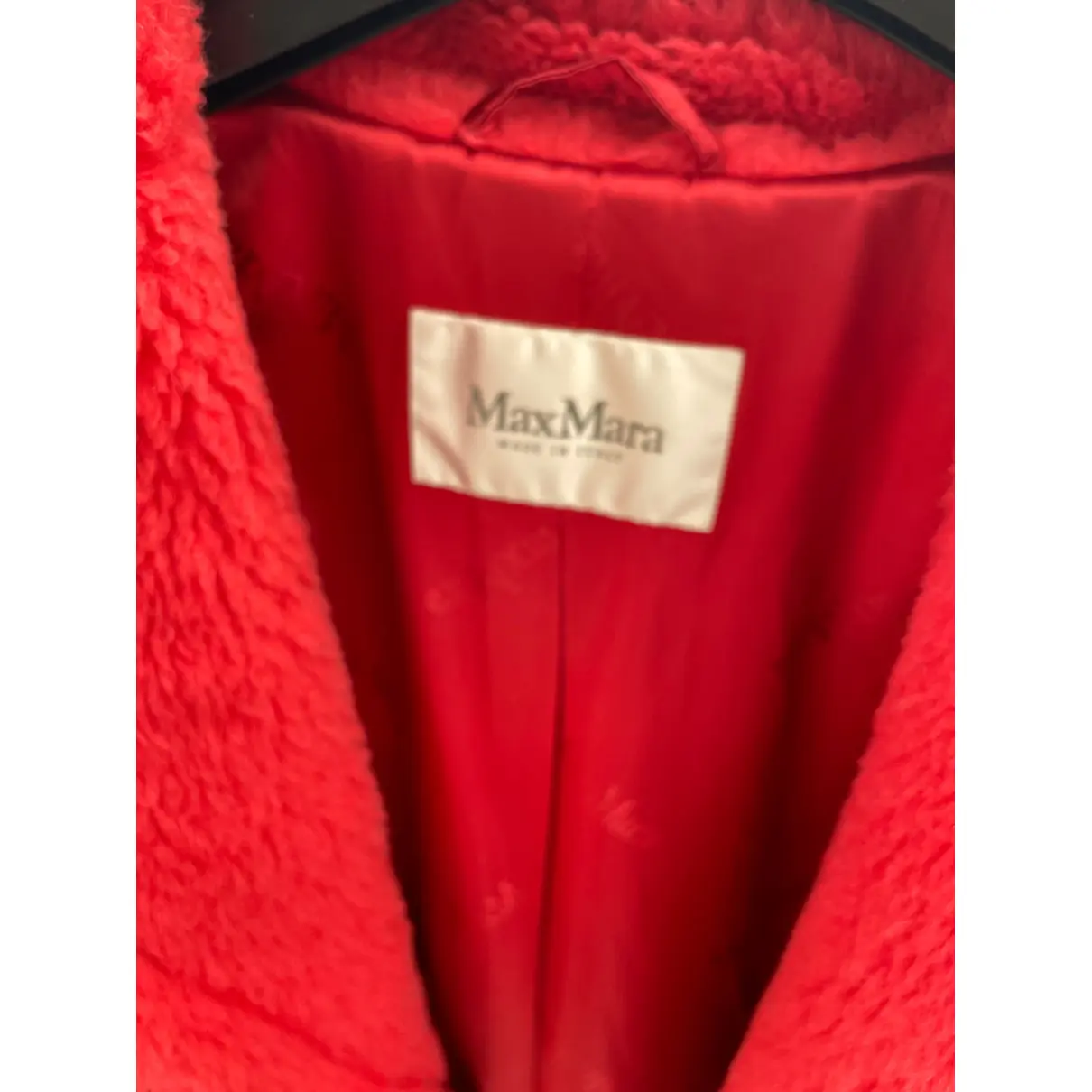 Teddy Bear Icon cashmere coat Max Mara