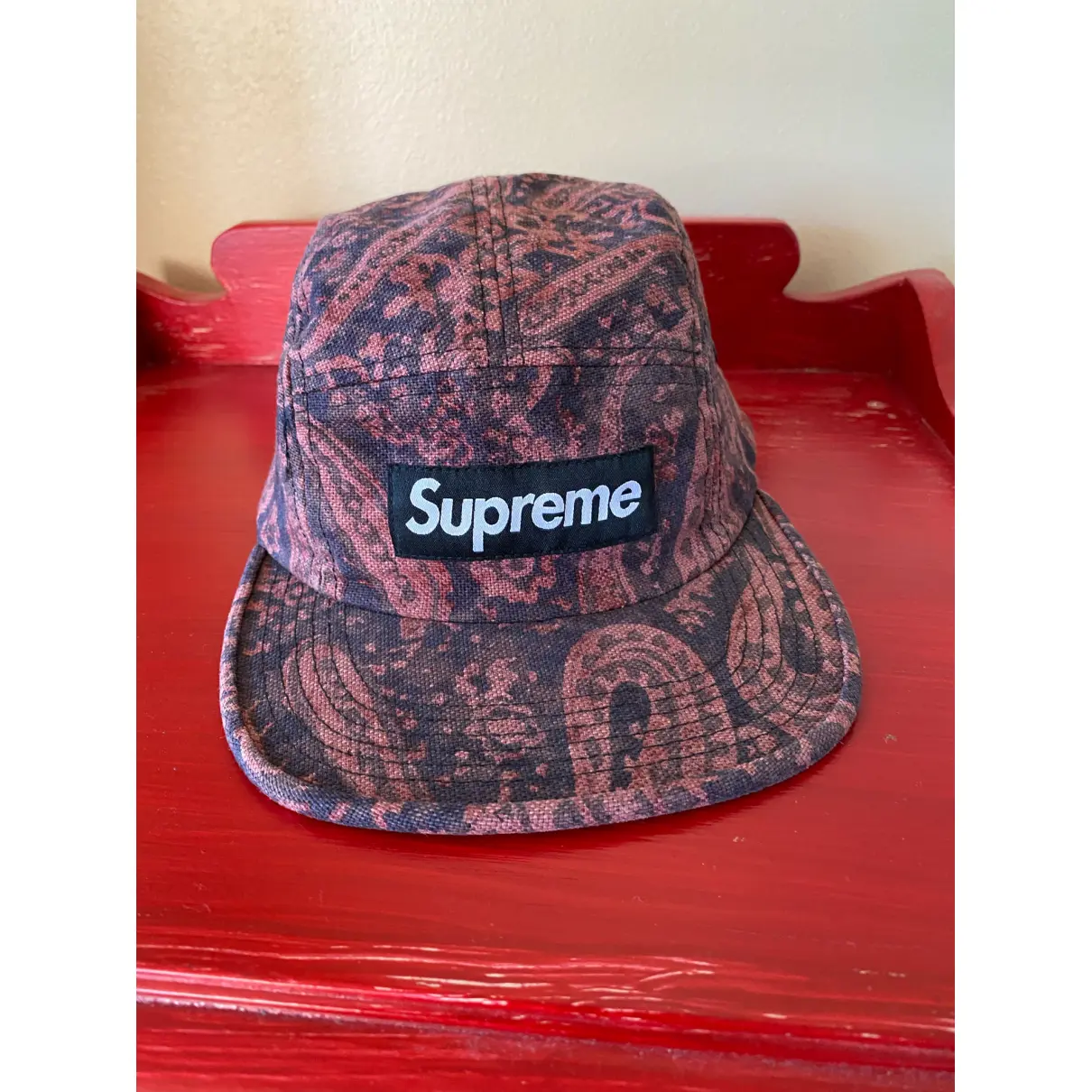 Buy Supreme Box Logo cloth hat online