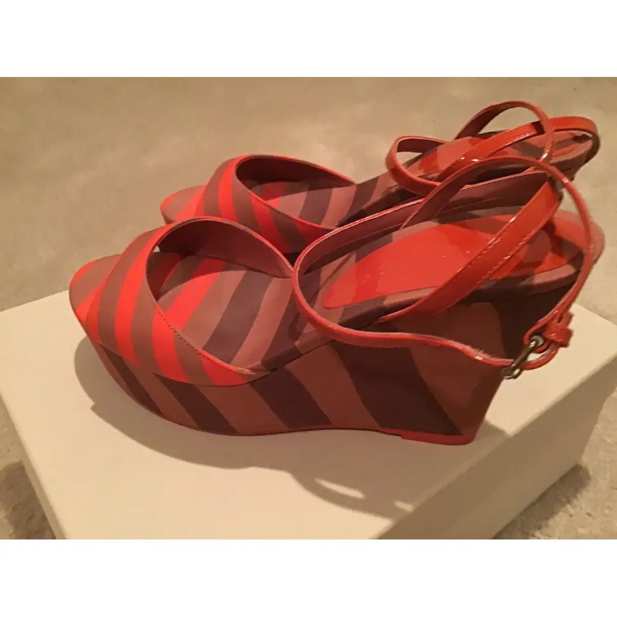 Buy Burberry Cloth sandal online