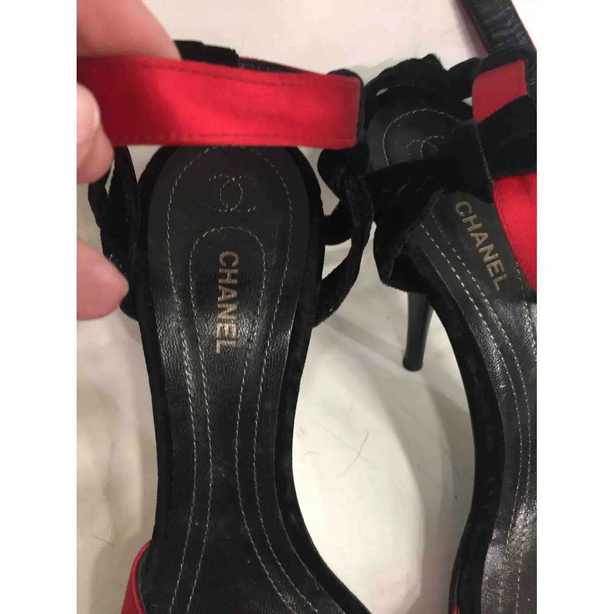 Chanel Cloth sandals for sale