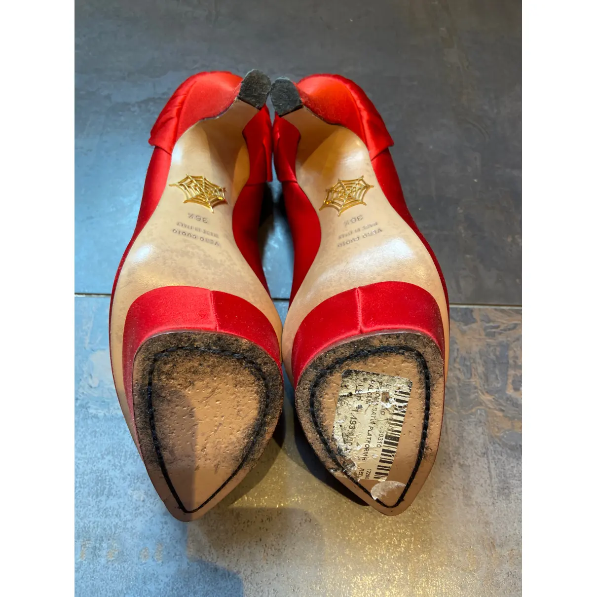 Cloth heels Charlotte Olympia