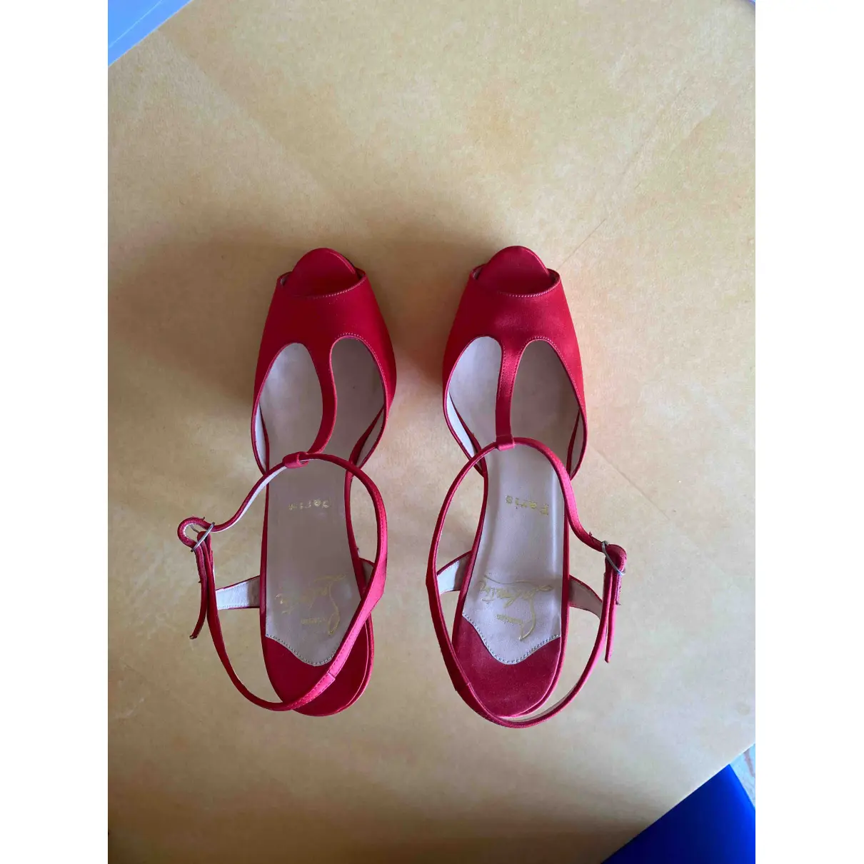 Buy Christian Louboutin Cloth heels online