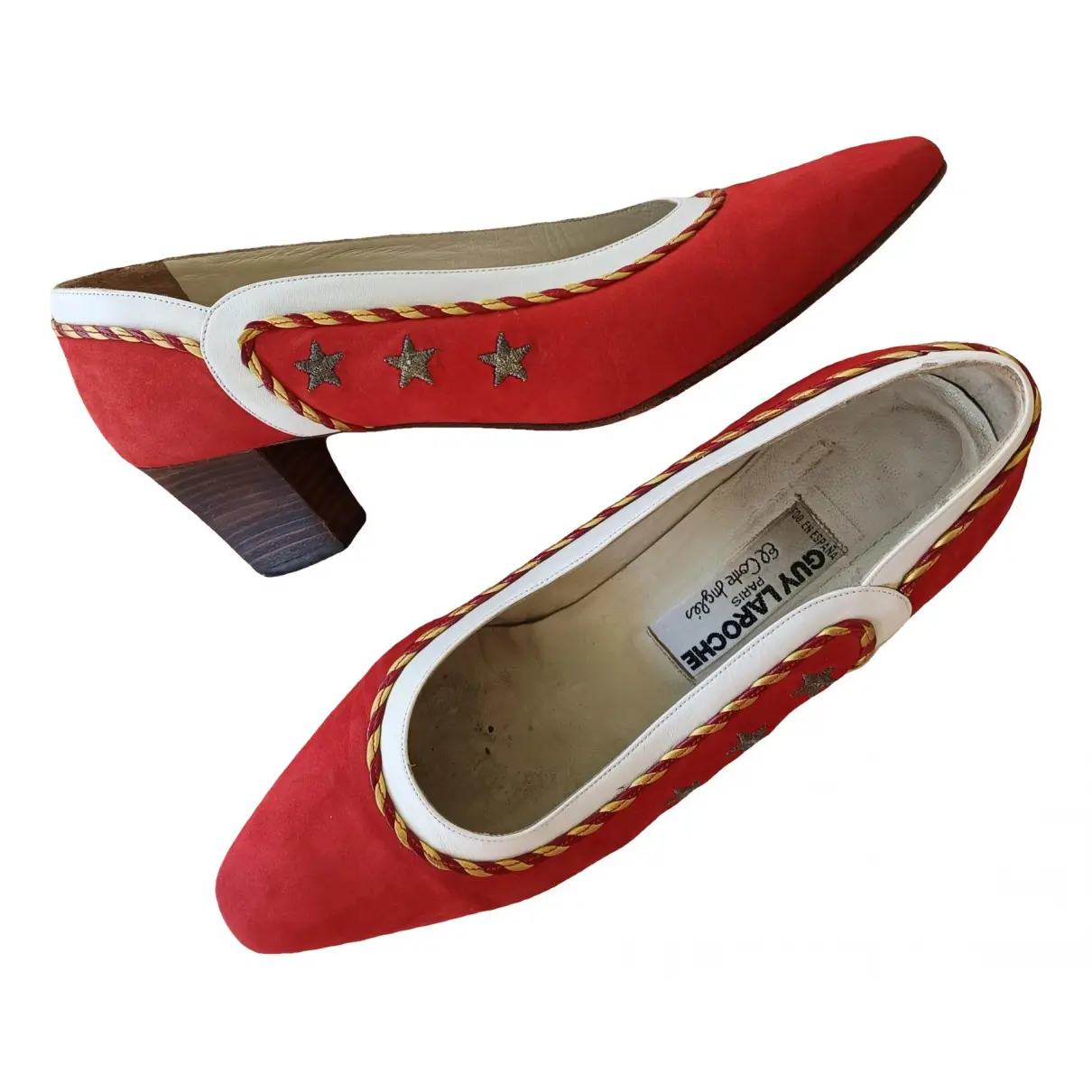 Cloth heels Guy Laroche - Vintage