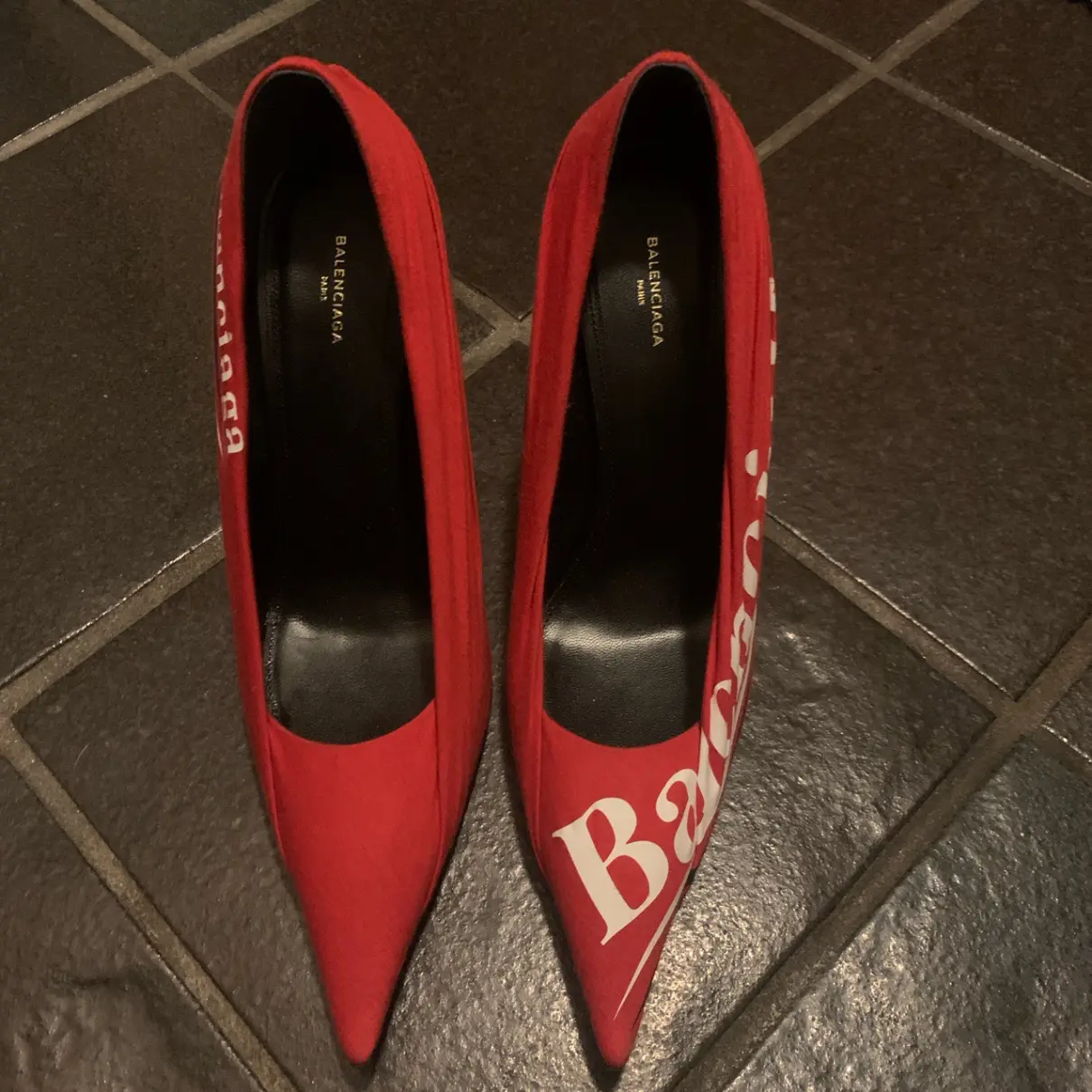 Buy Balenciaga Knife cloth heels online
