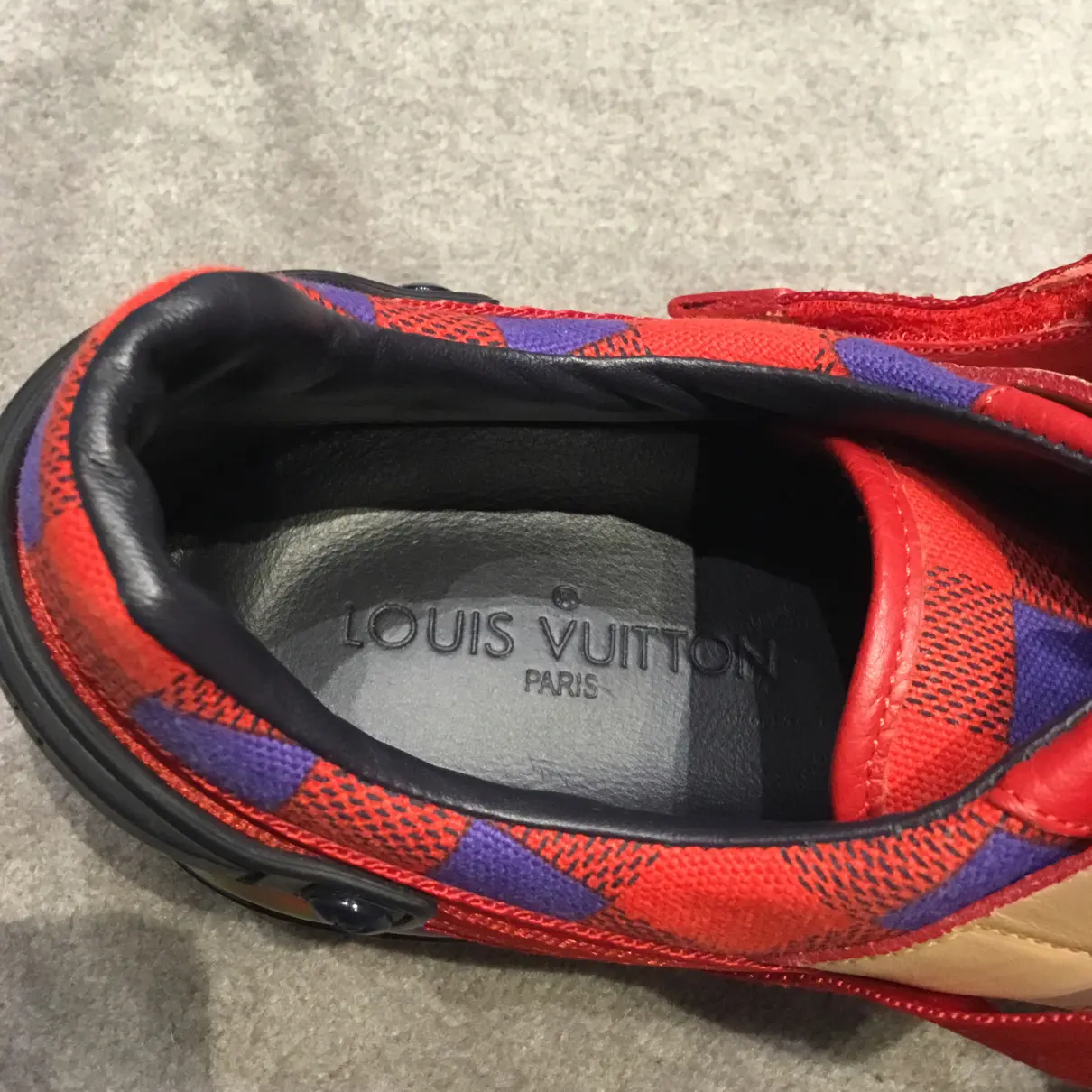 Cloth low trainers Louis Vuitton