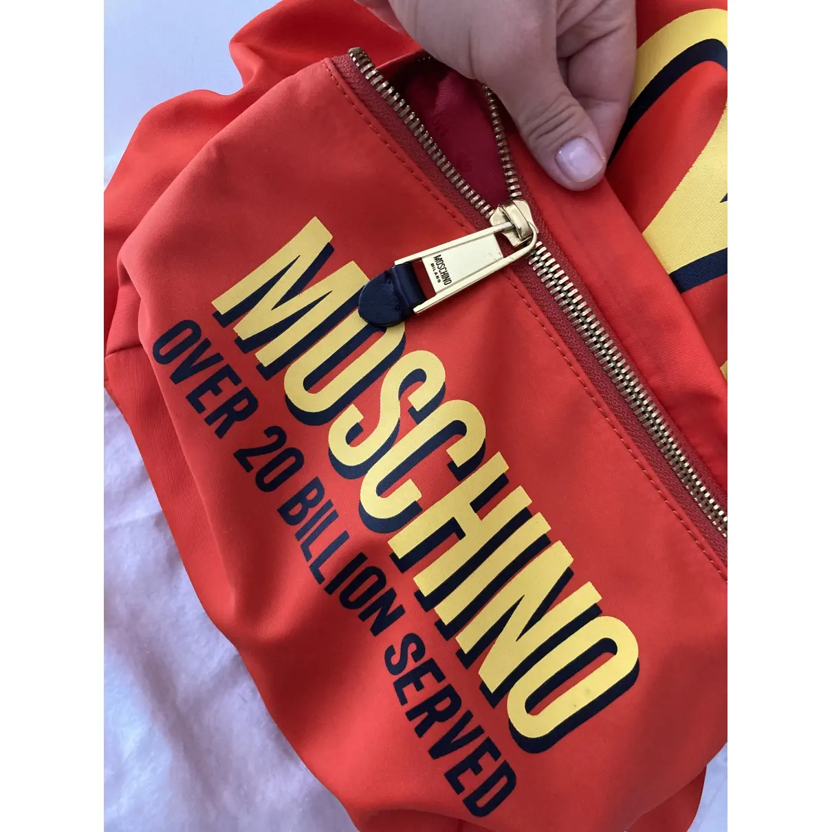 Cloth backpack Moschino