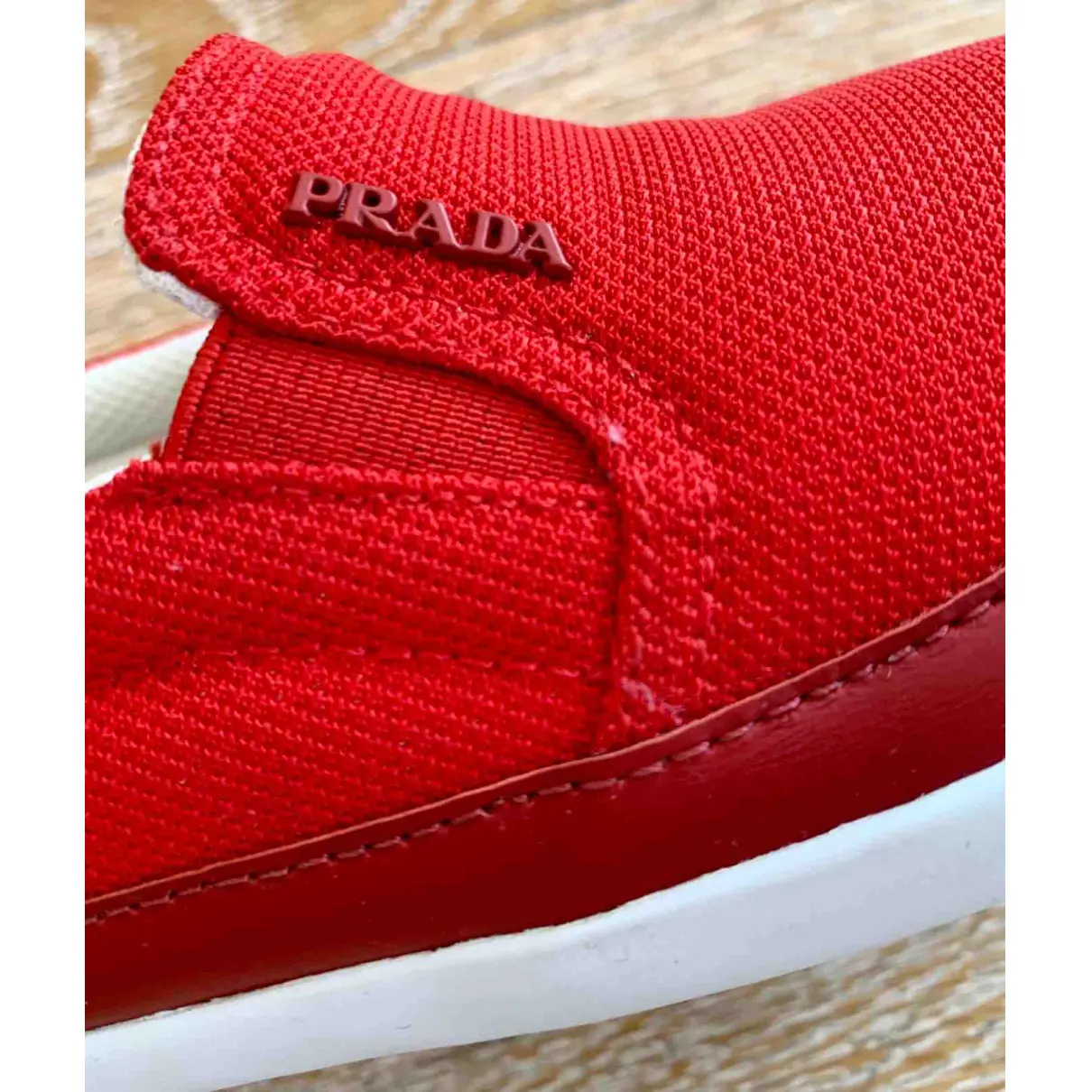 Cloth trainers Prada