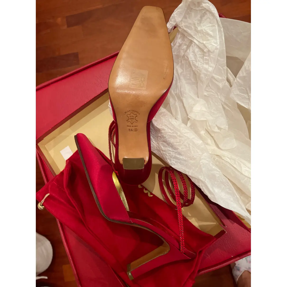 Cloth heels Rene Caovilla