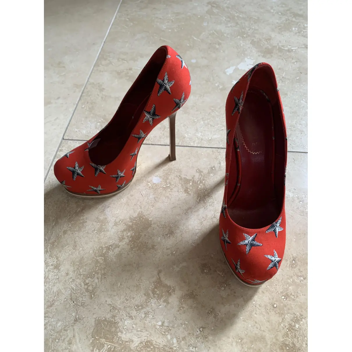 Trib Too cloth heels Yves Saint Laurent - Vintage