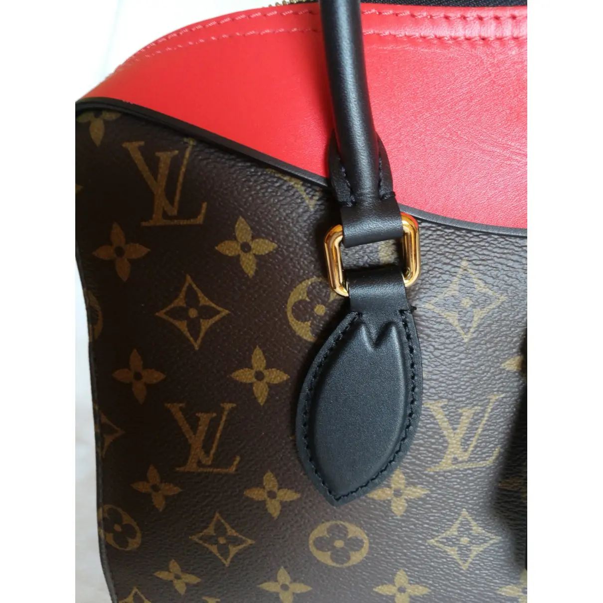 Tuileries cloth handbag Louis Vuitton
