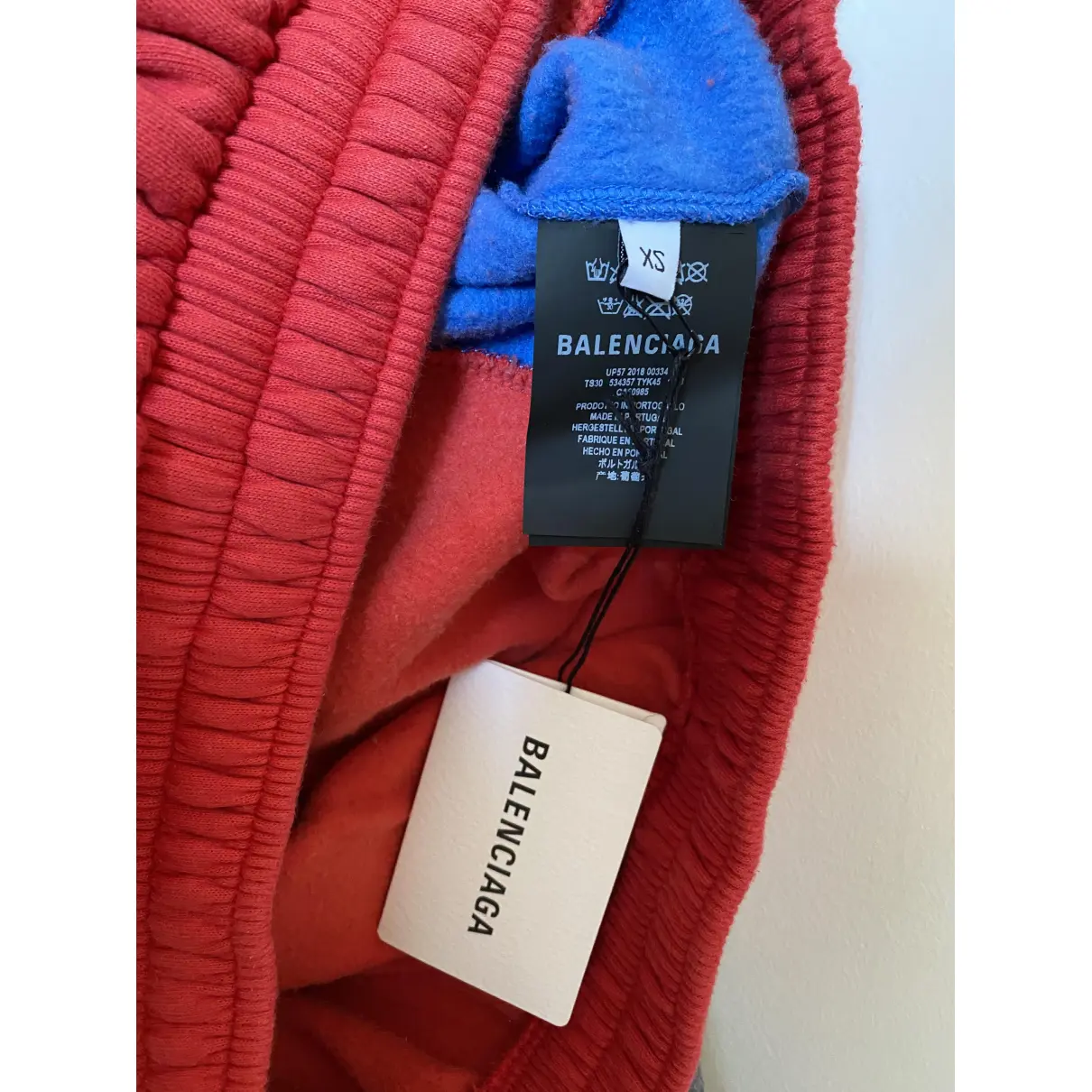 Red Cotton Knitwear & Sweatshirt Balenciaga