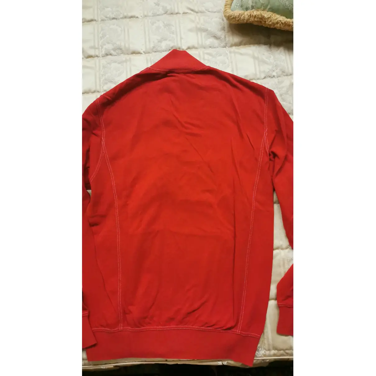 Buy Brunello Cucinelli Red Cotton Knitwear & Sweatshirt online