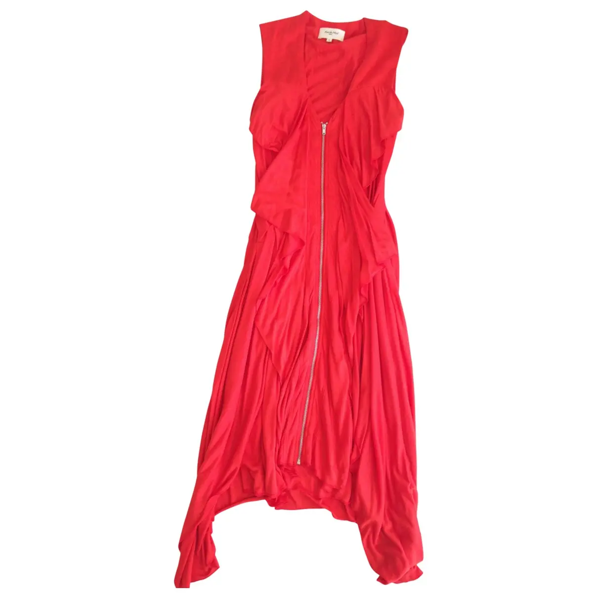 Red Cotton Dress Rue Du Mail