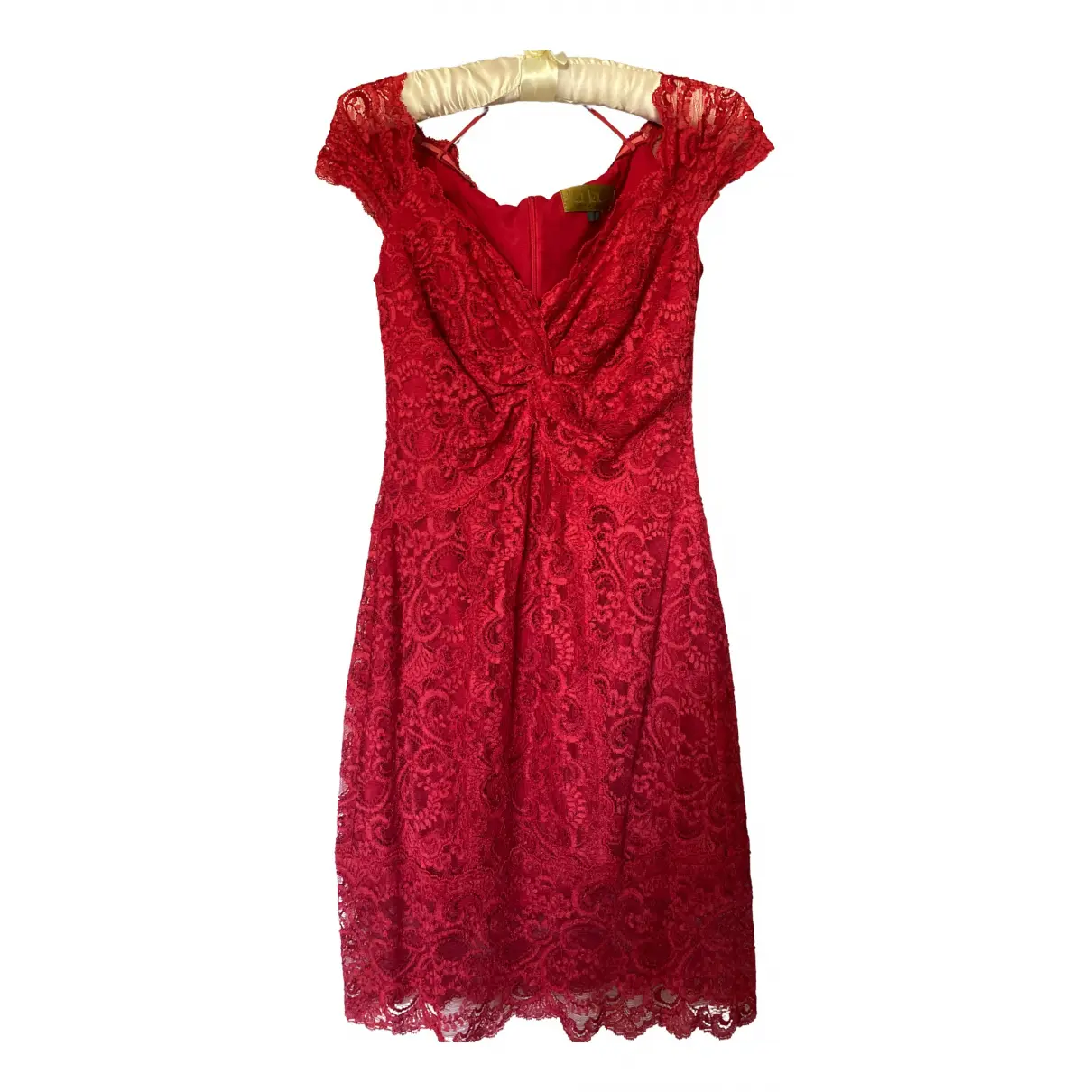 Mid-length dress Nanette Lepore Red size S International in Cotton -  elasthane - 19510702