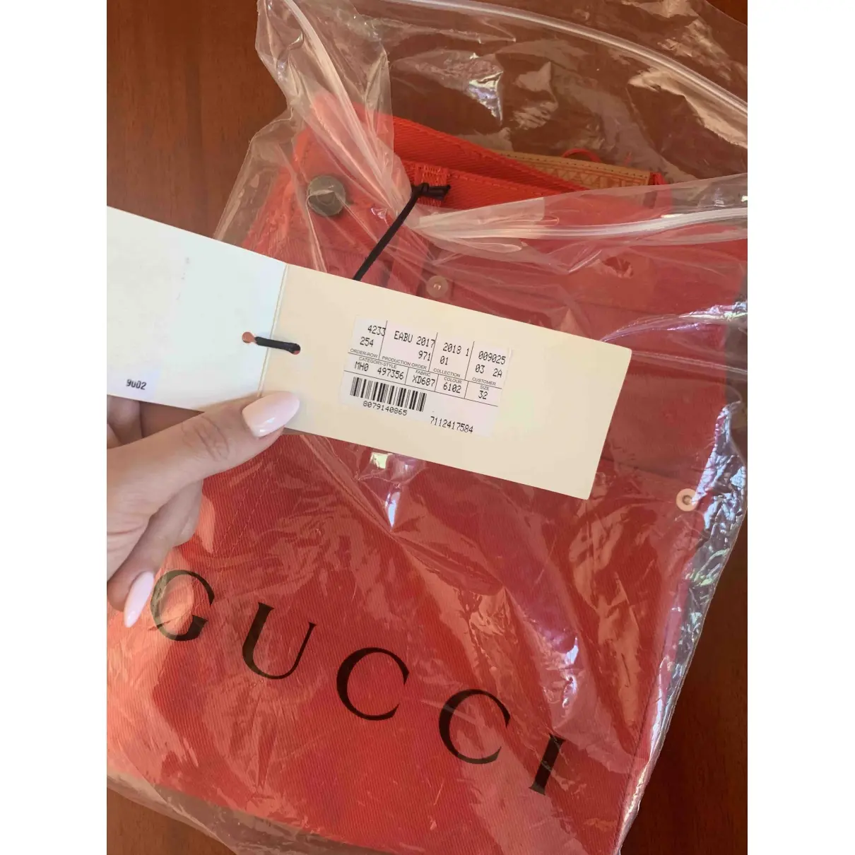 Red Cotton Shorts Gucci