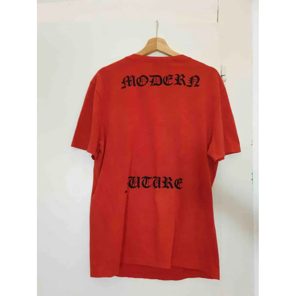 Buy Gucci Red Cotton T-shirt online