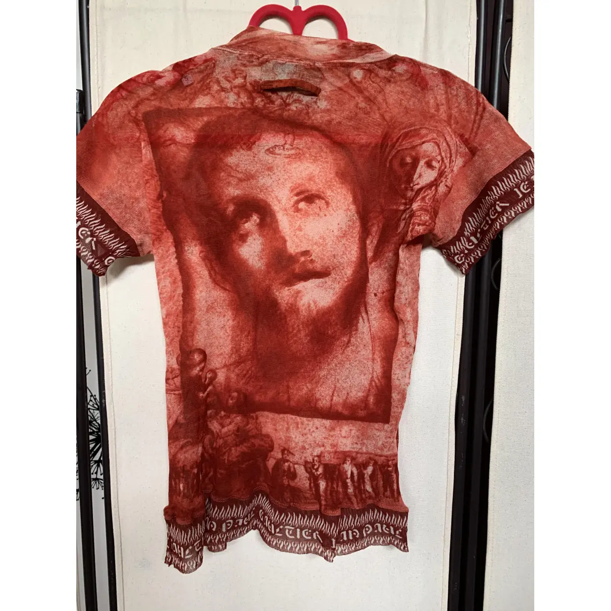 Buy Jean Paul Gaultier Red Cotton Top online