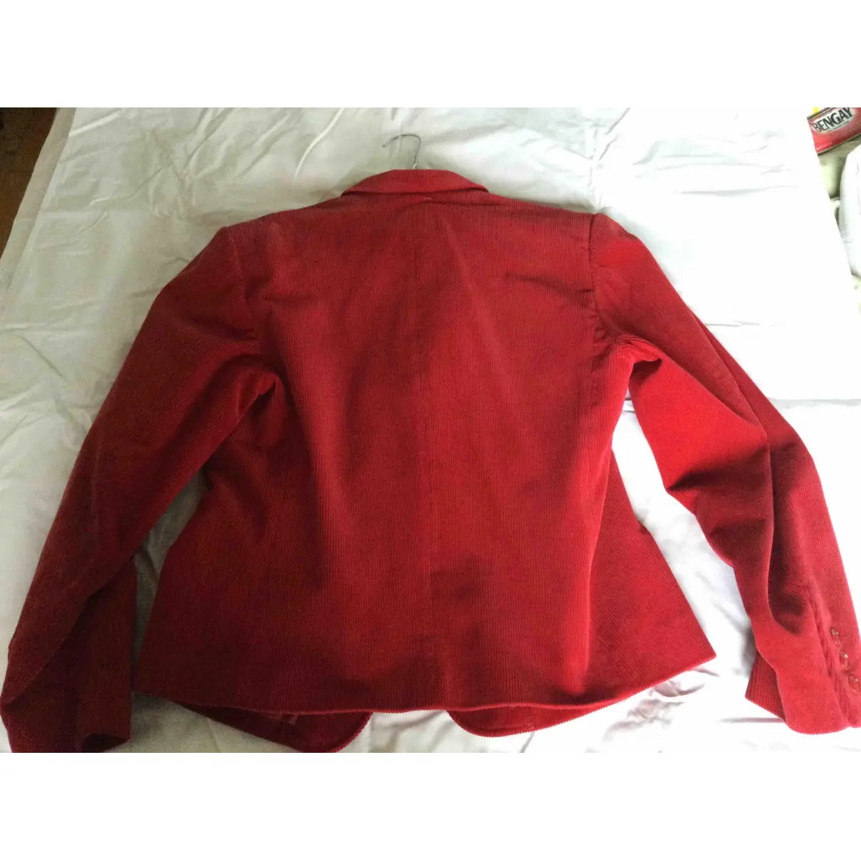 Buy Kenzo Red Cotton Jacket online - Vintage
