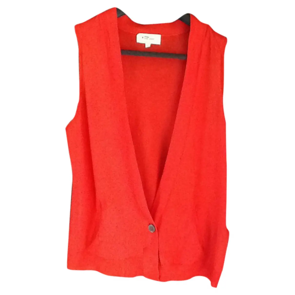 Red Cotton Knitwear Isabel Marant Etoile
