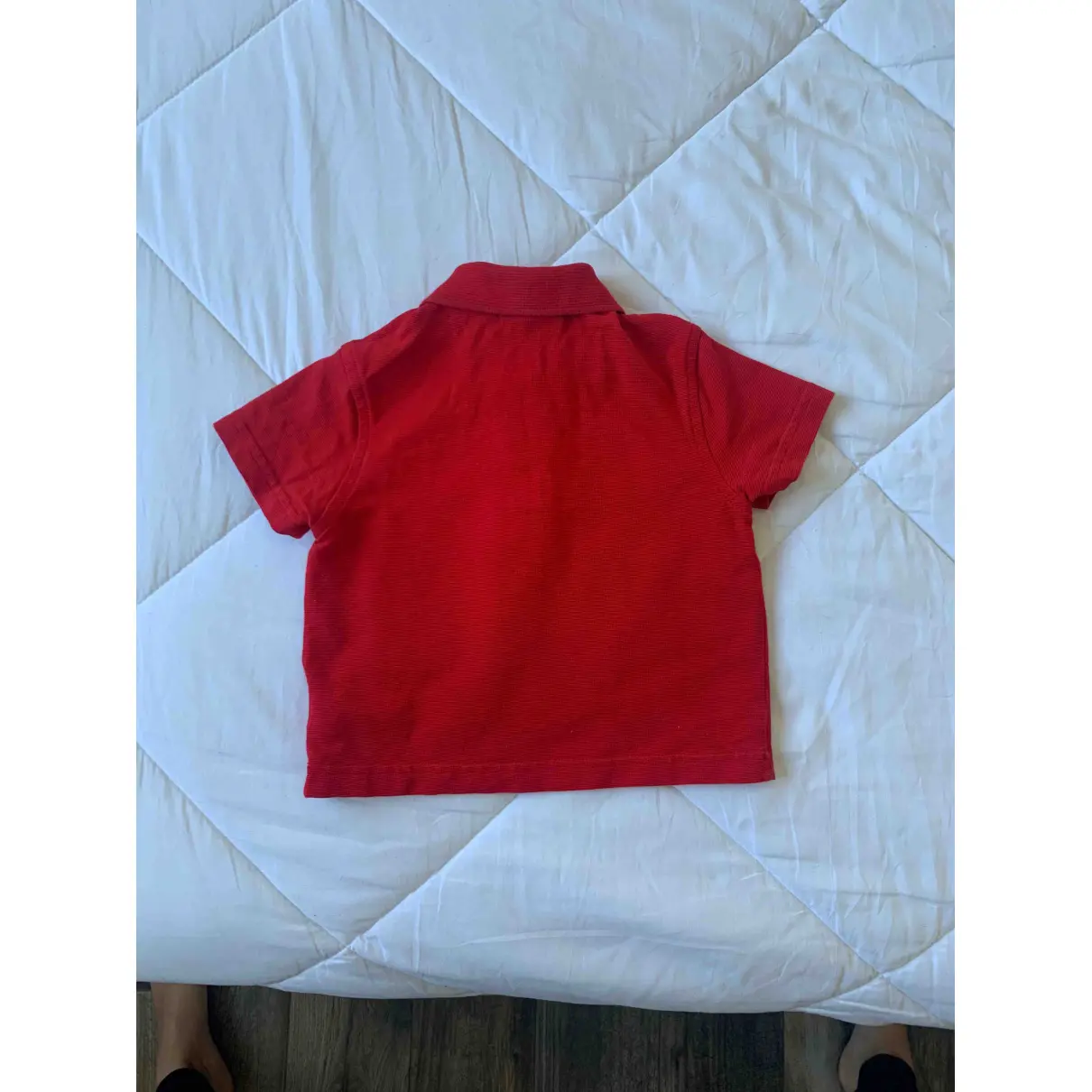 Buy Lacoste Red Cotton Top online