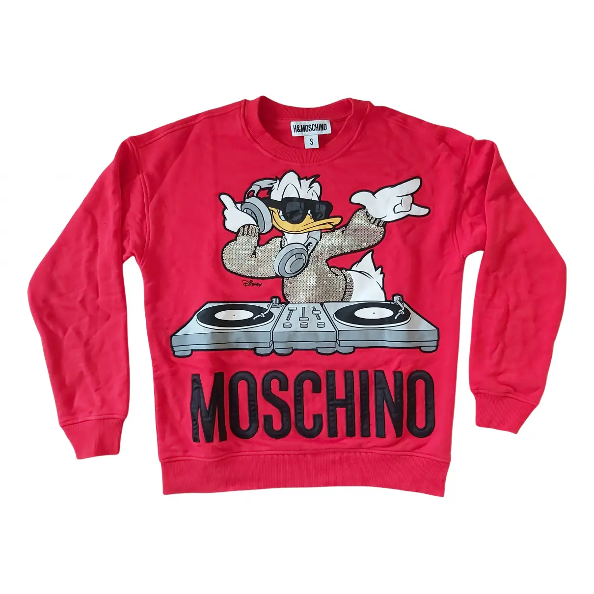 Red Cotton Knitwear Moschino for H&M