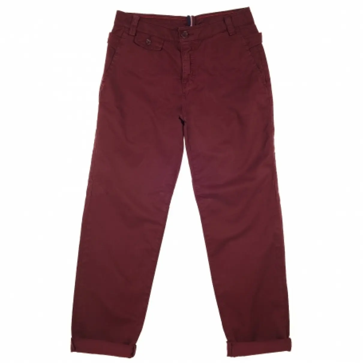 Red Cotton Trousers My Pant's