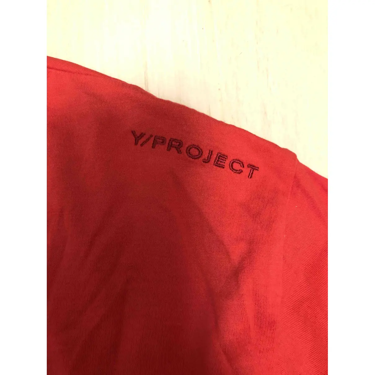 Red Cotton Top Y/Project