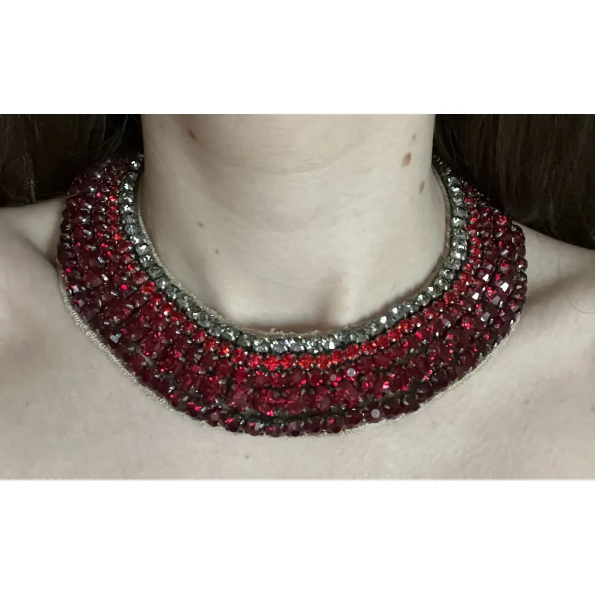 Crystal necklace Valentino Garavani