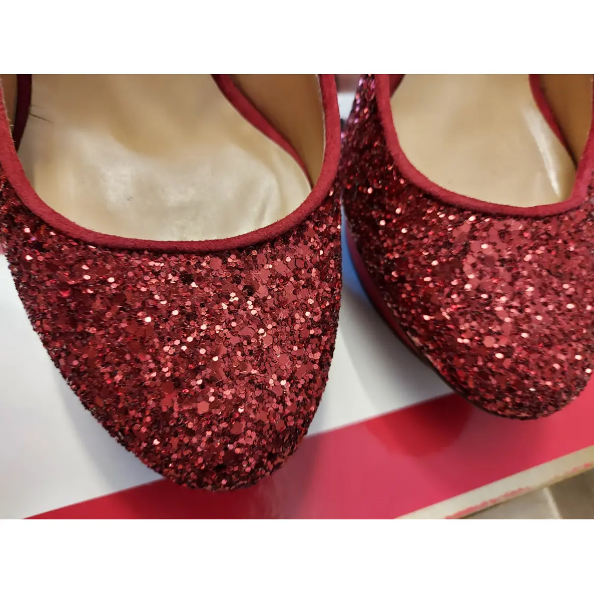 Glitter heels Elisabetta Franchi