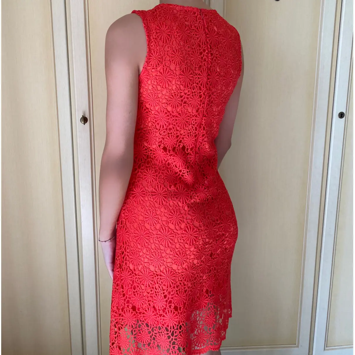 Buy GUESS Lace mid-length dress online
