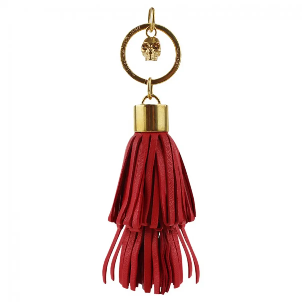 Leather key ring Alexander McQueen