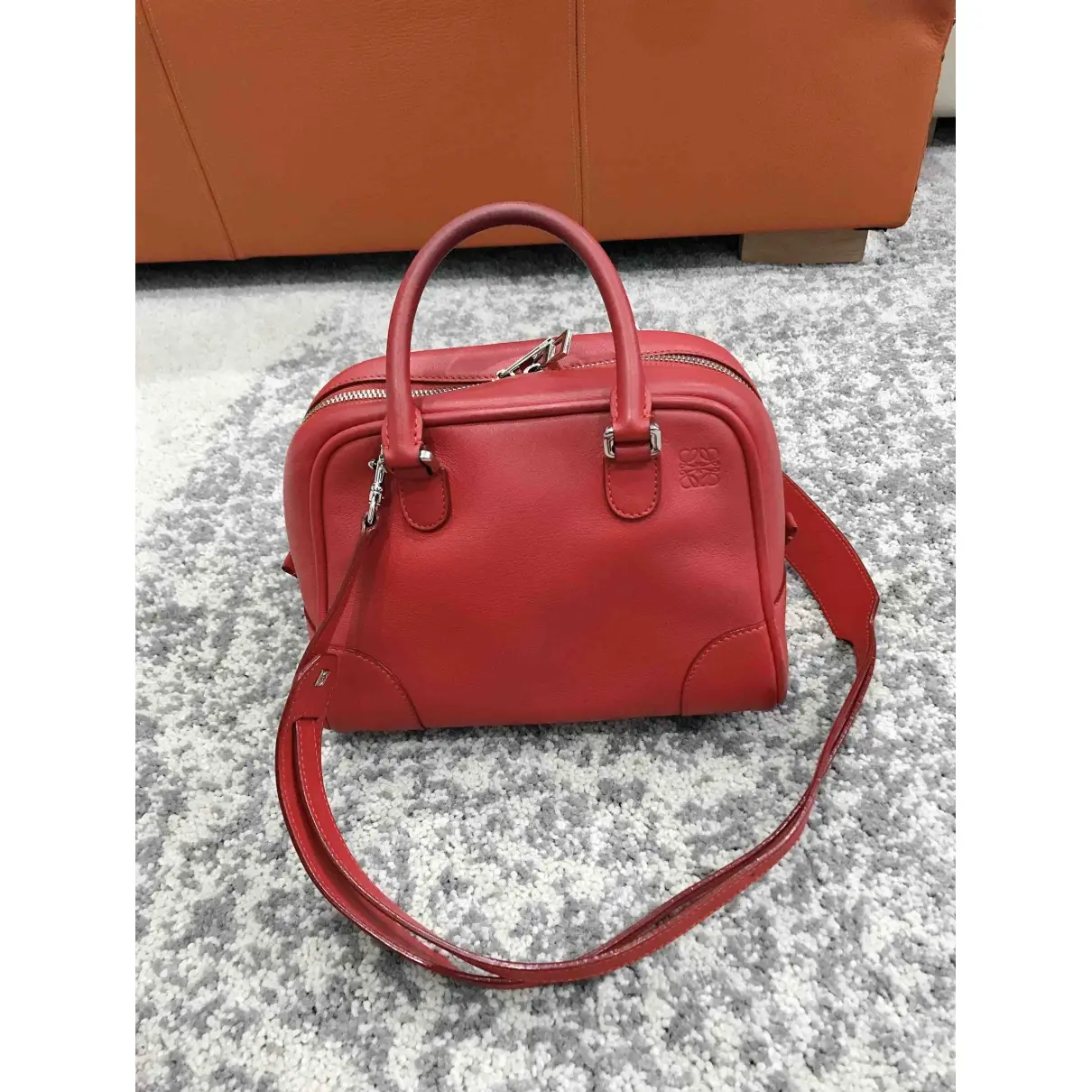 Buy Loewe Amazona 75  leather handbag online