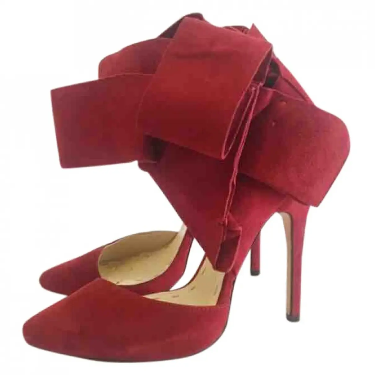 Leather heels Aminah Abdul Jillil