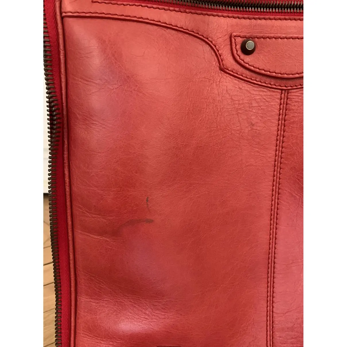 Leather 48h bag Balenciaga