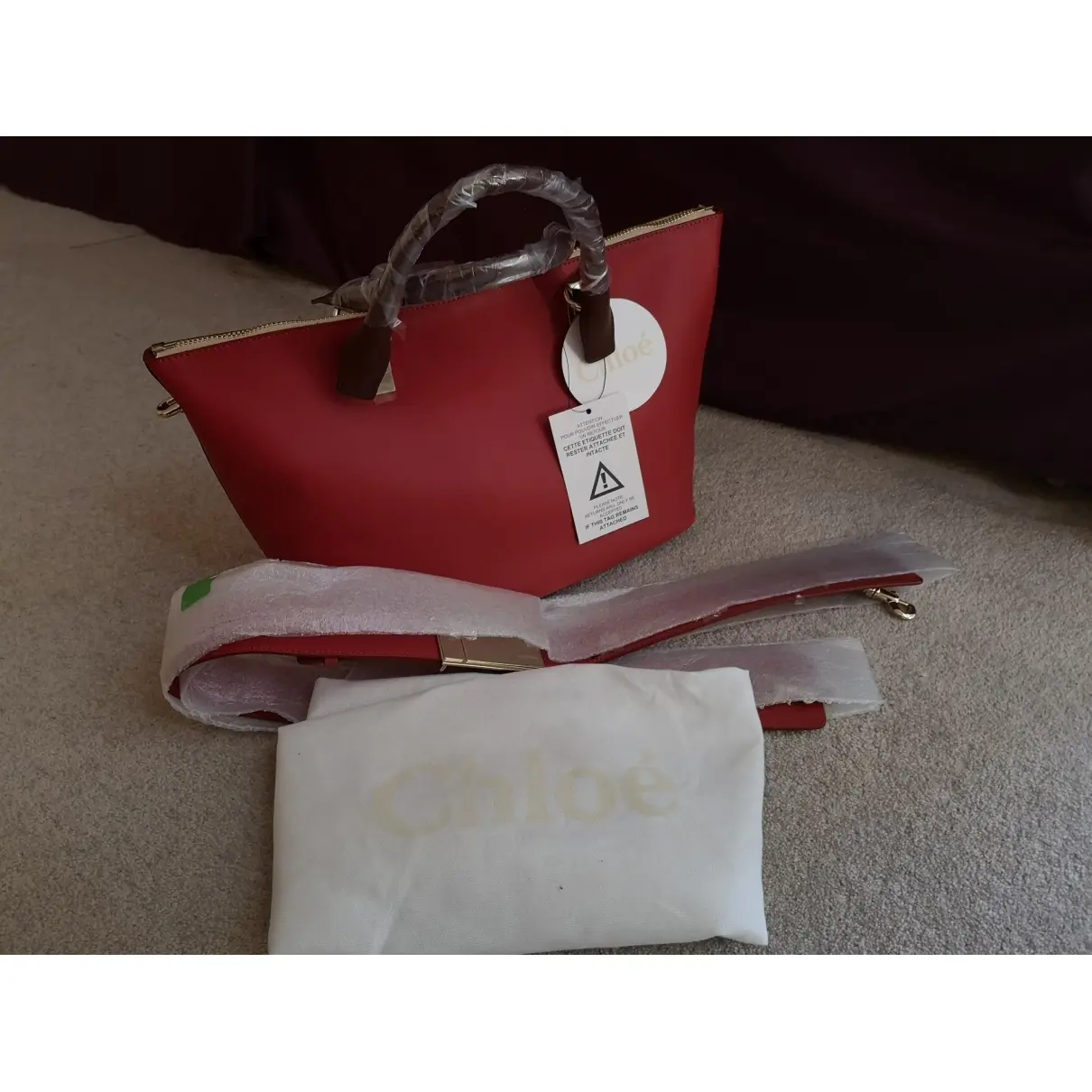 Buy Chloé Baylee leather handbag online