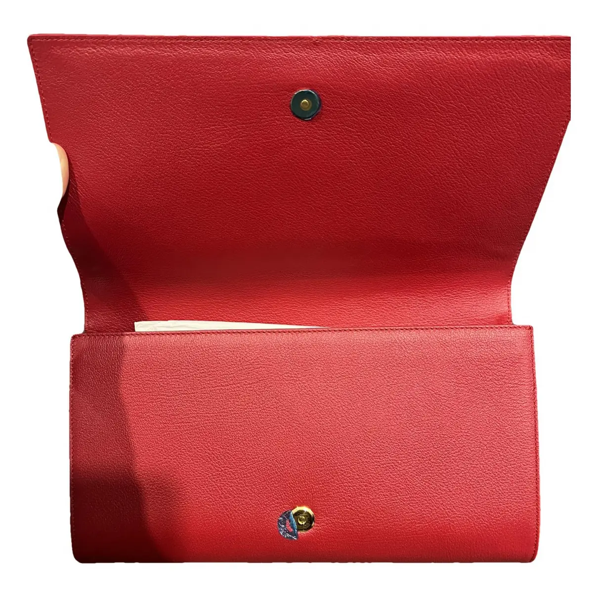 Buy Yves Saint Laurent Belle de Jour leather clutch bag online - Vintage