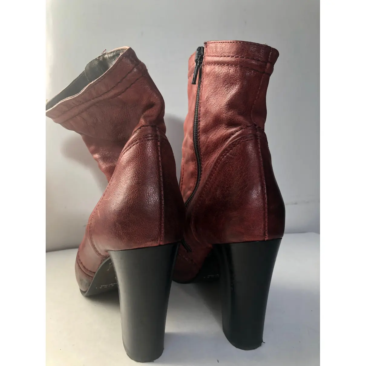 Leather ankle boots Beoriginal
