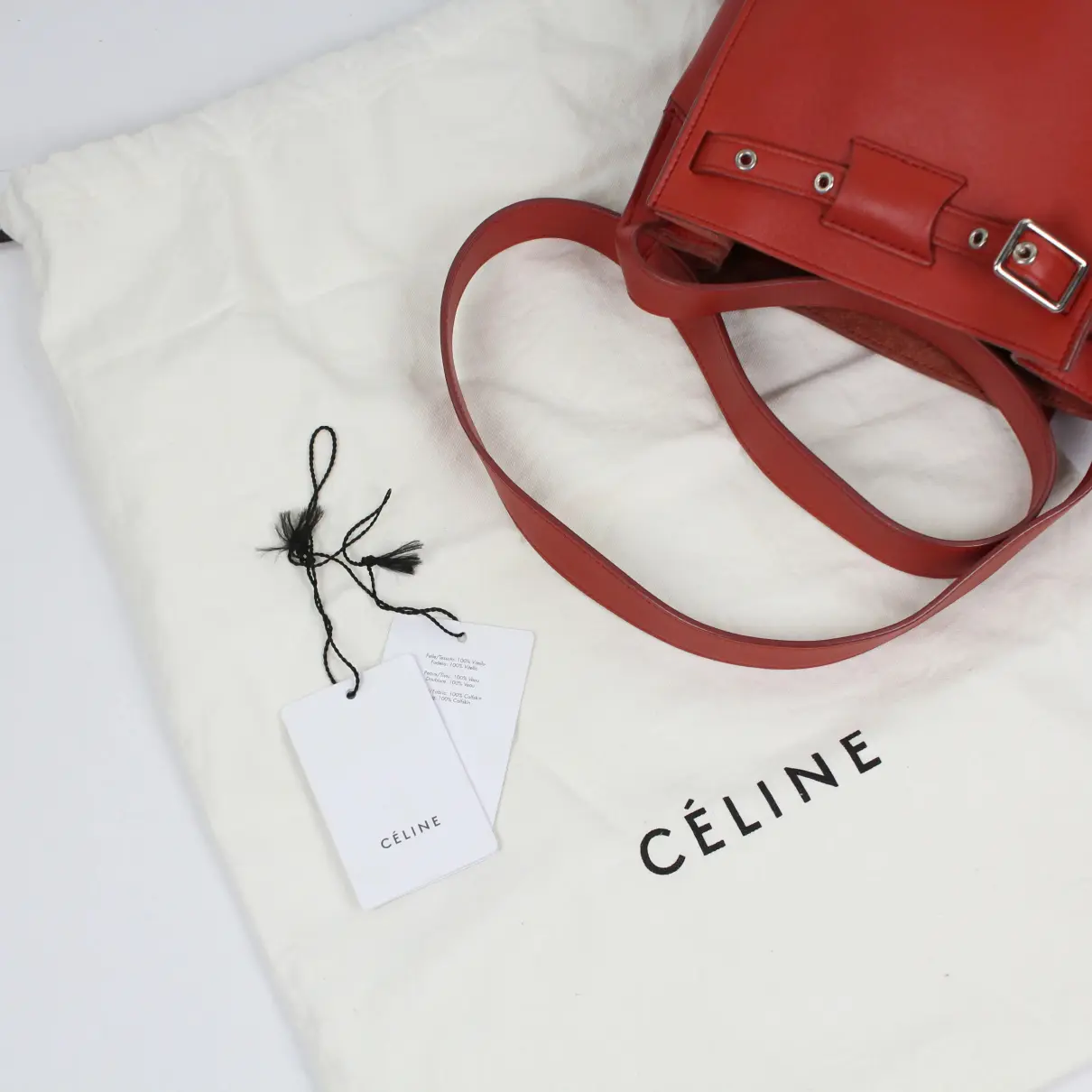 Big Bag leather bag Celine