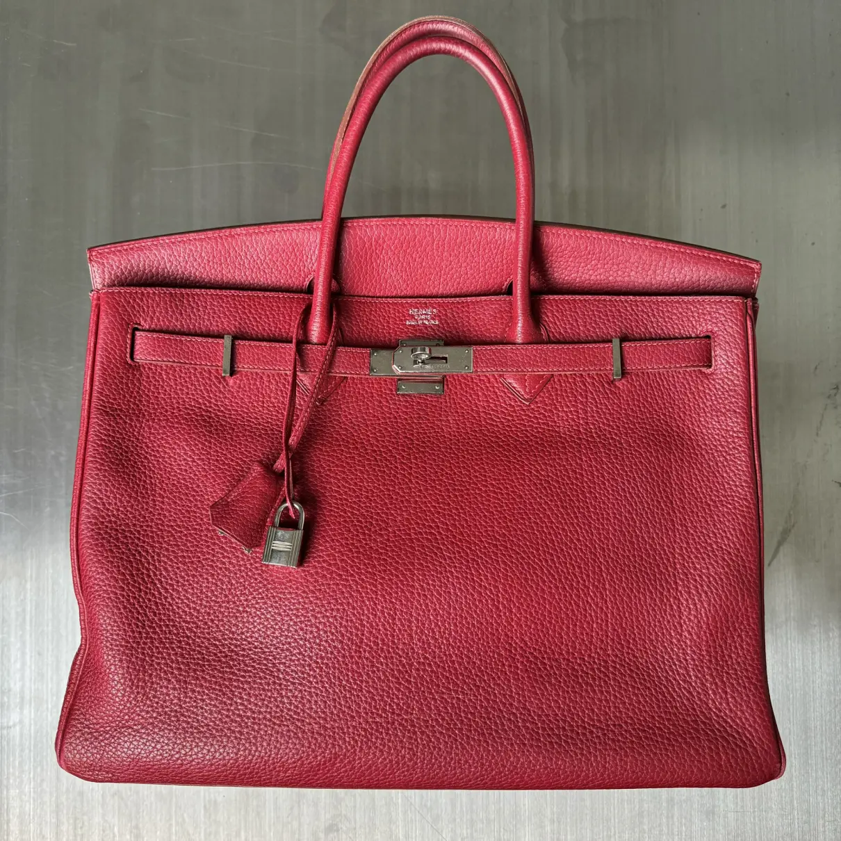 Buy Hermès Birkin 40 leather handbag online - Vintage