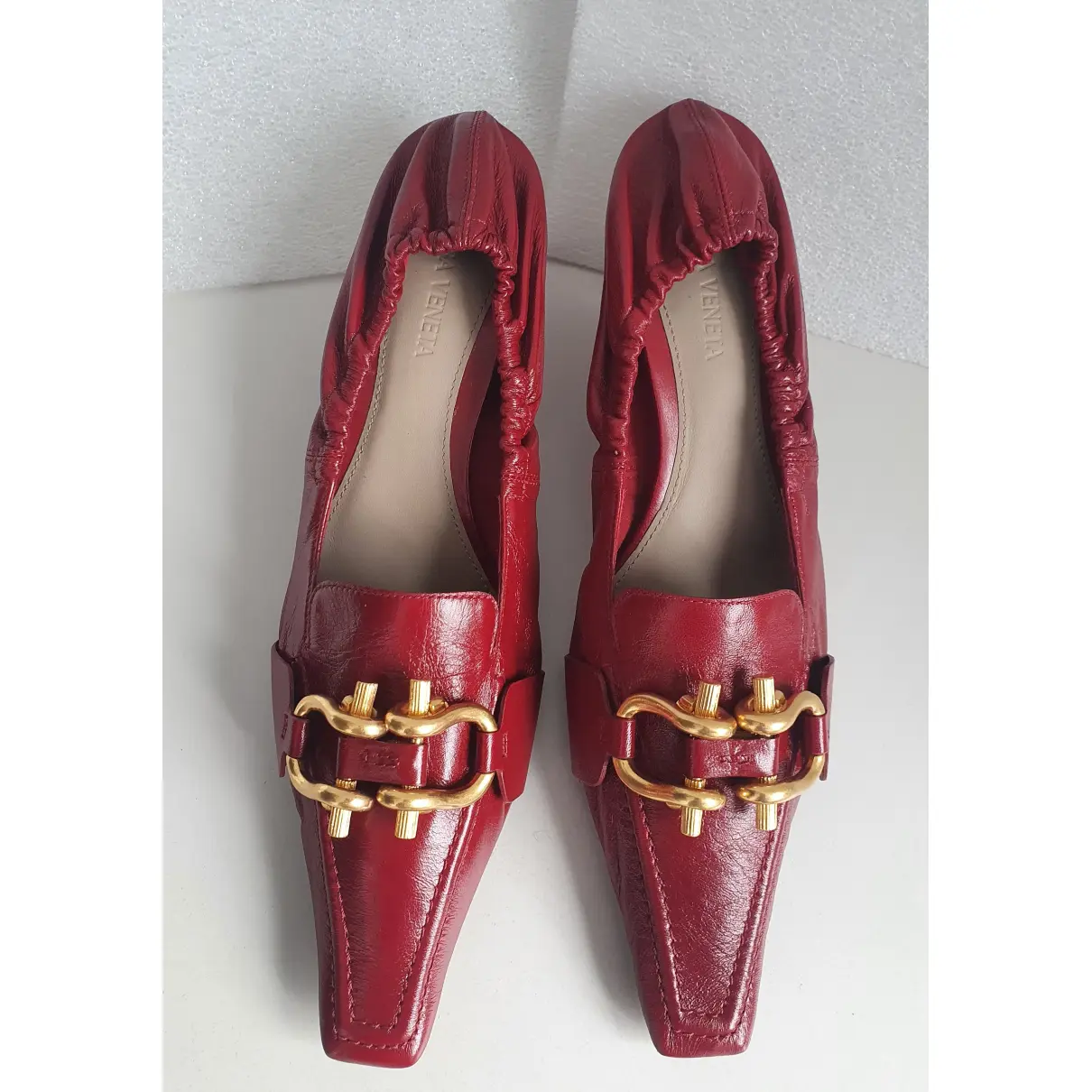 Buy Bottega Veneta Leather heels online - Vintage