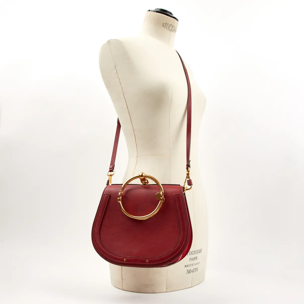 Chloé Bracelet Nile leather crossbody bag for sale