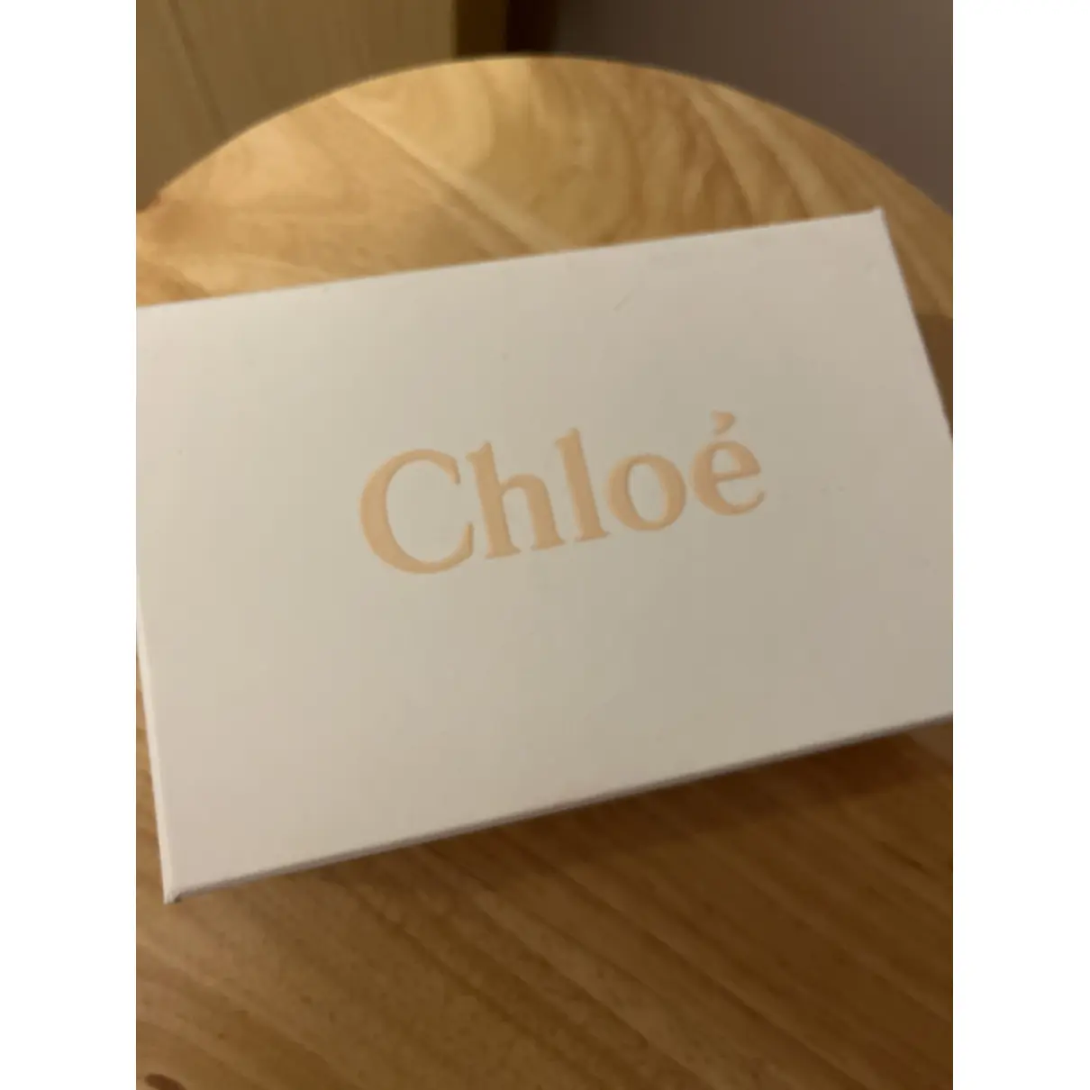 C leather card wallet Chloé