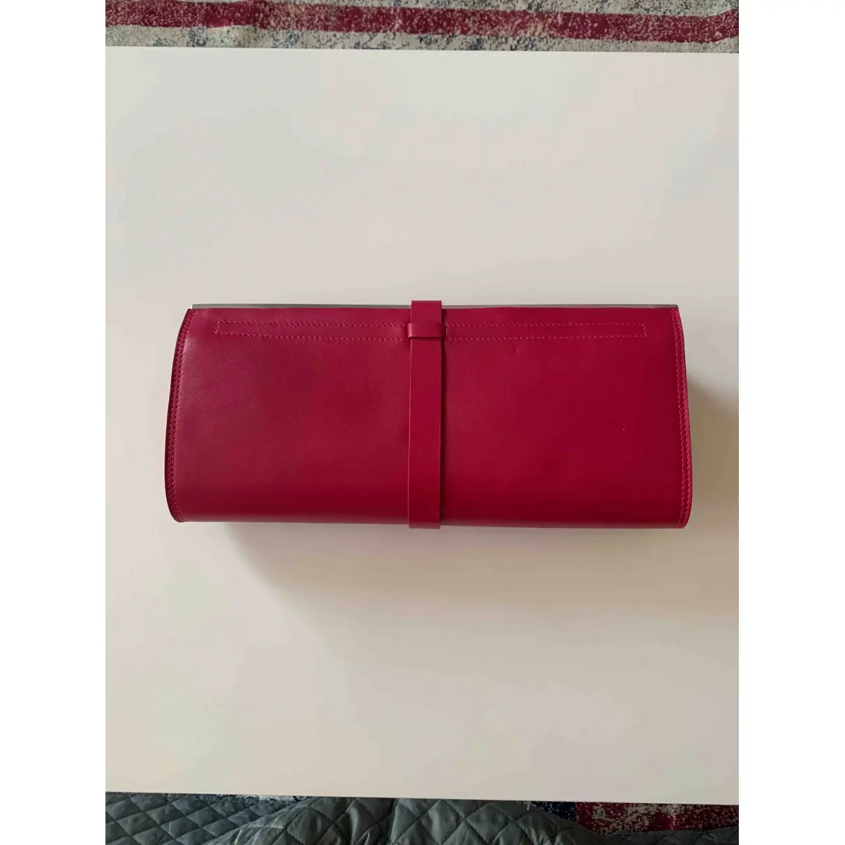 Calvin Klein Leather clutch bag for sale