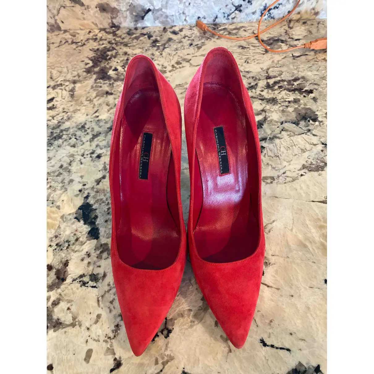 Buy Carolina Herrera Leather heels online
