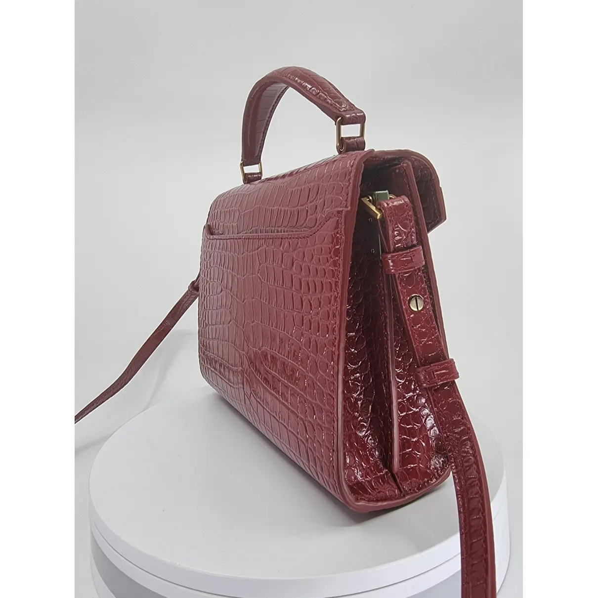Buy Saint Laurent Cassandra leather handbag online