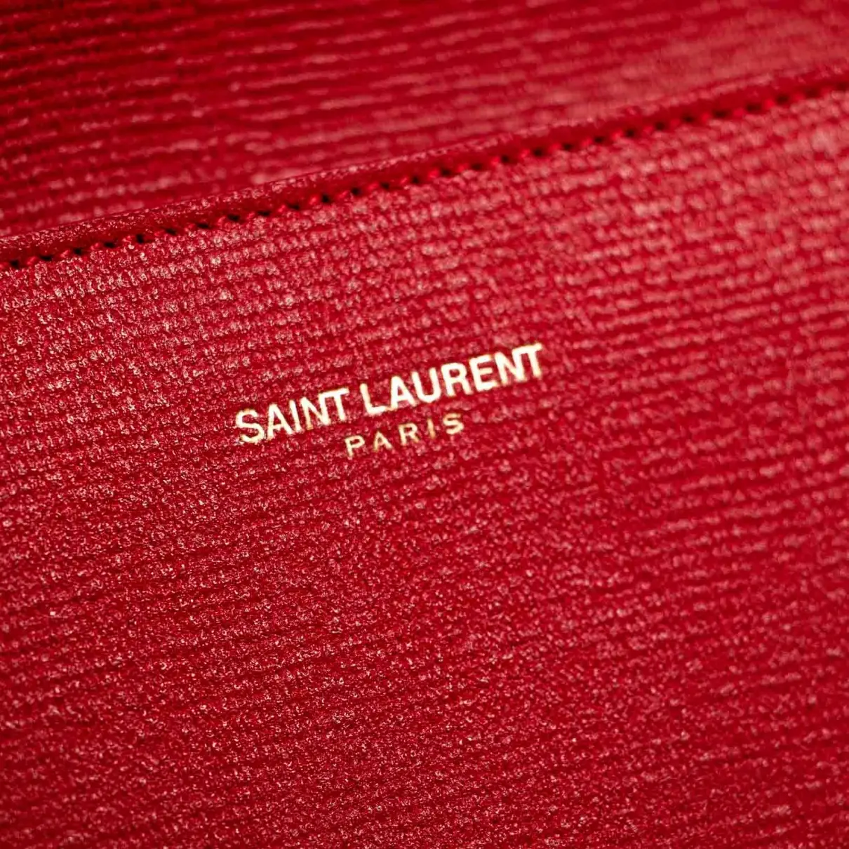 Chyc leather clutch bag Saint Laurent