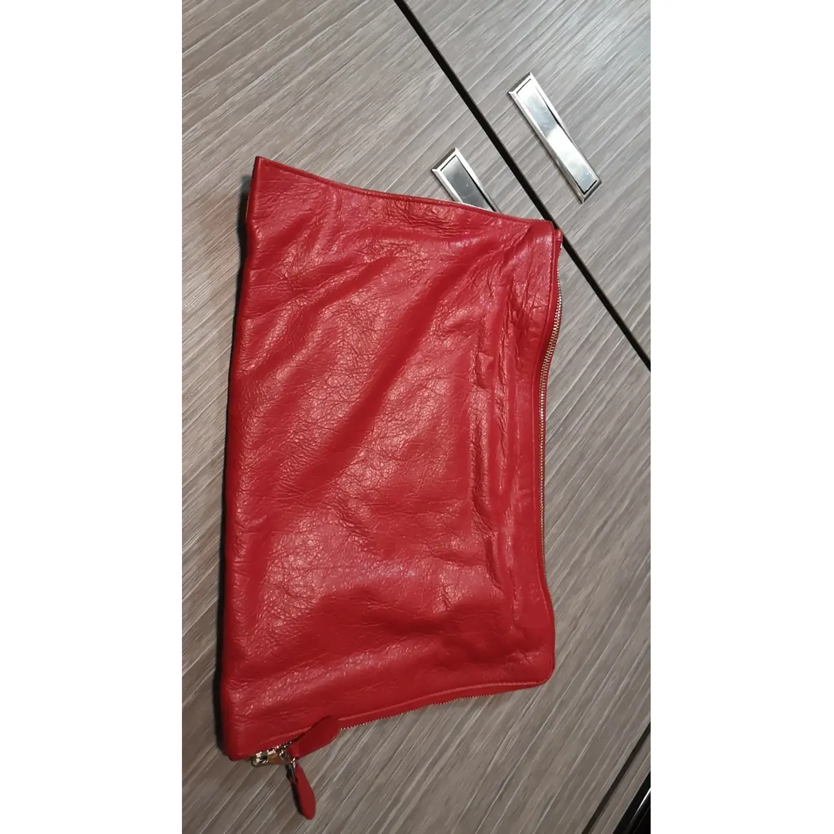 Buy Balenciaga City leather clutch bag online