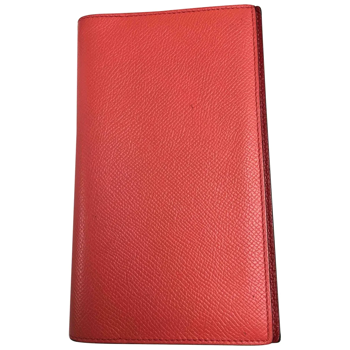 Couverture d'agenda GM leather diary Hermès