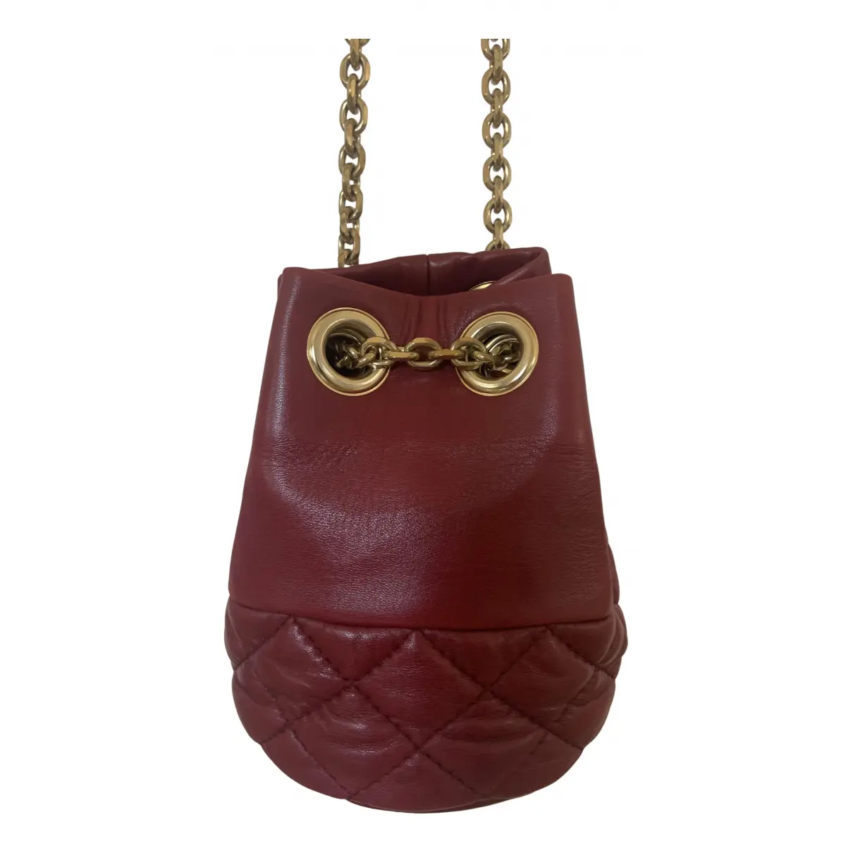 Leather handbag Delphine Delafon